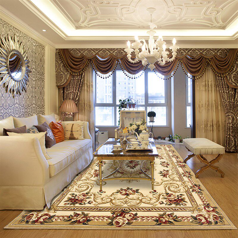 大地毯客厅垫 欧式茶几垫床边沙发卧室满铺 门垫长方形家用地垫,淘宝优惠券,粉丝福利购,淘宝优惠卷