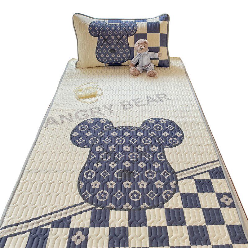 学生宿舍乳胶凉席床垫单人床寝室通专用冰丝凉感夏被三件套可水洗,淘宝优惠券,粉丝福利购,淘宝优惠卷