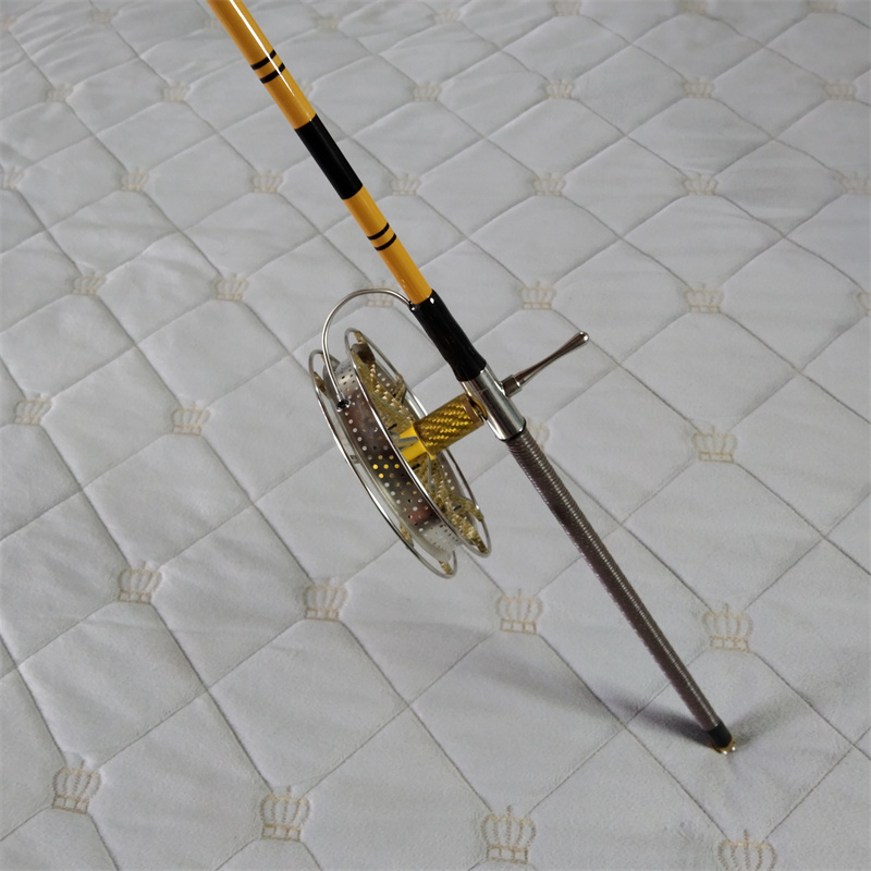 盘车溪流竿冲钓杆3.6米超轻37调碳素长节鲫鱼钓竿全包式陶瓷导环 - 图2