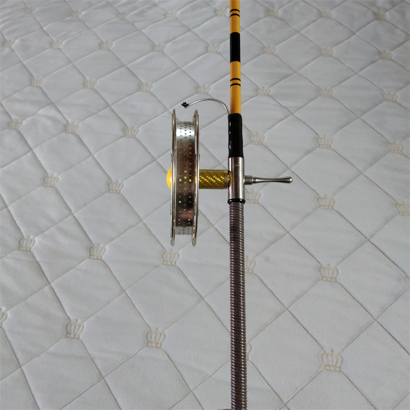 盘车溪流竿冲钓杆3.6米超轻37调碳素长节鲫鱼钓竿全包式陶瓷导环 - 图0