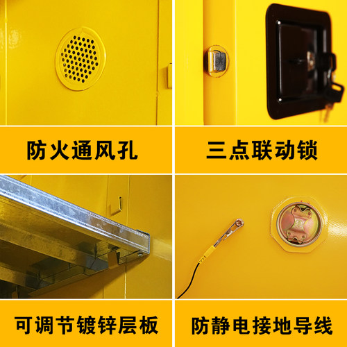 防火防爆柜实验室化学品安全柜危化品储存柜易燃易爆防火柜防爆箱 - 图0