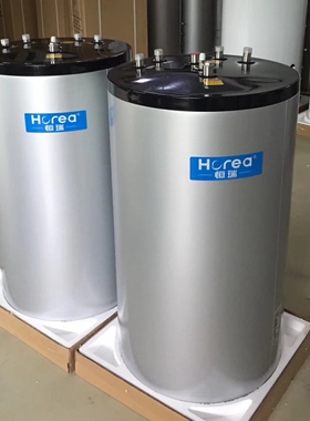 单盘管水箱200L承压保温水箱顶出水换热水箱壁挂炉储能水箱厂家