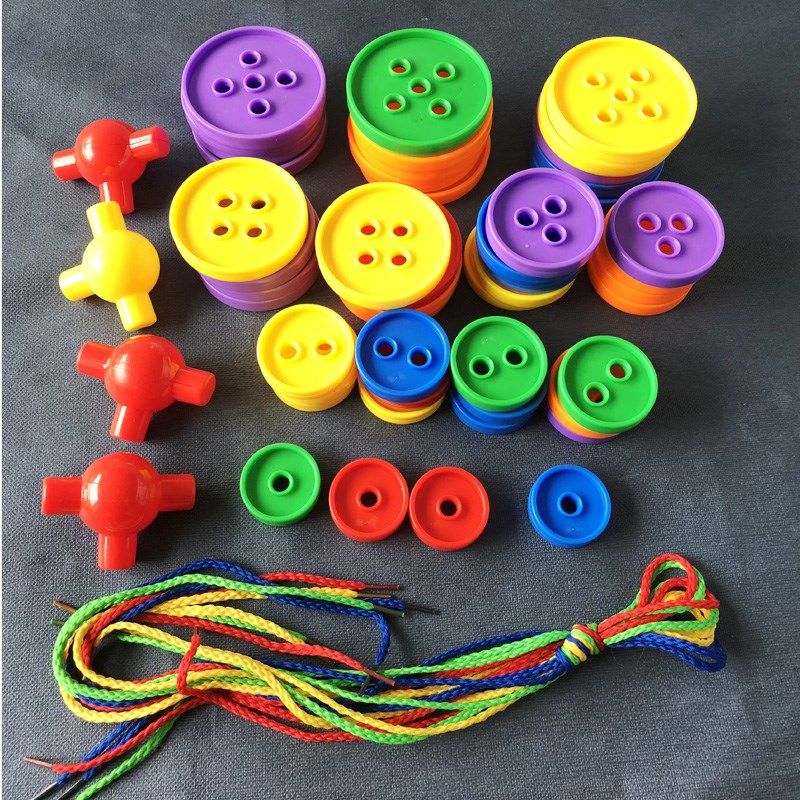 婴幼儿童串珠子玩具宝宝益智早教精细动作训练穿线绕珠1一3岁园区,淘宝优惠券,粉丝福利购,淘宝优惠卷