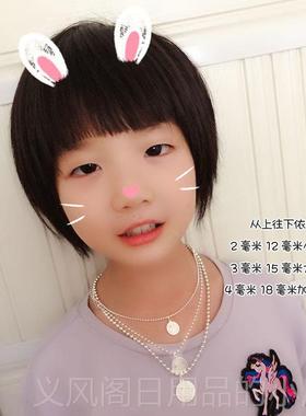 正品999情纯银笑刻脸字图儿童链侣宝项宝定制防走丢牌生日儿童节