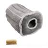 Authentic cat kennel, warm in season, small winter dog sleeping kennel, deep sleeping British and American short gradient cat sleeping bag house, semi-enclosed