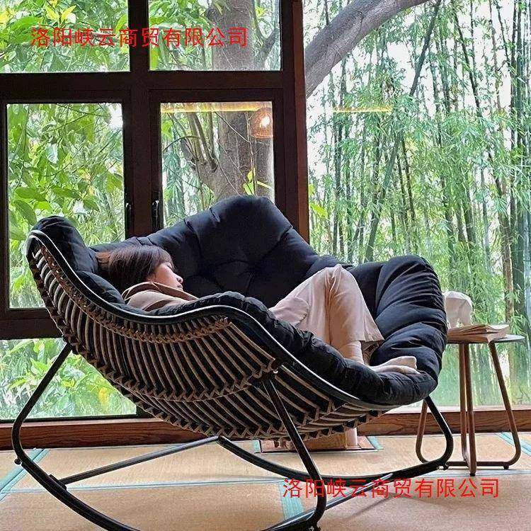 WAM懒鸟窝摇摇椅躺椅阳台用家休闲单人沙发客轻奢摇椅厅成人人可,淘宝优惠券,粉丝福利购,淘宝优惠卷