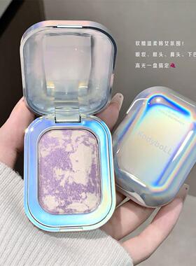 宝石冻WJA干透高光鼻粉修容眼脸部提亮头头爆闪碎钻细闪持久清水