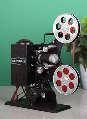 老放映机模型70829具摄80年代怀旧老式物件复古道影橱窗装饰摆式