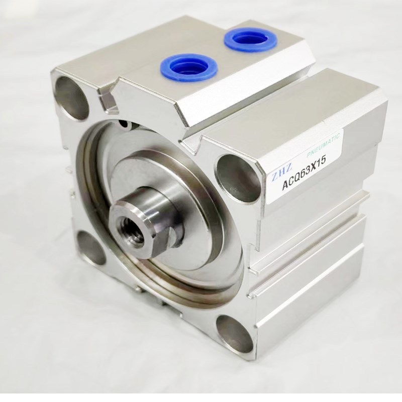 气动方型薄型气缸ACQ50X5X10X15X20X25X30X35X40X50X60X75X100S-B - 图0