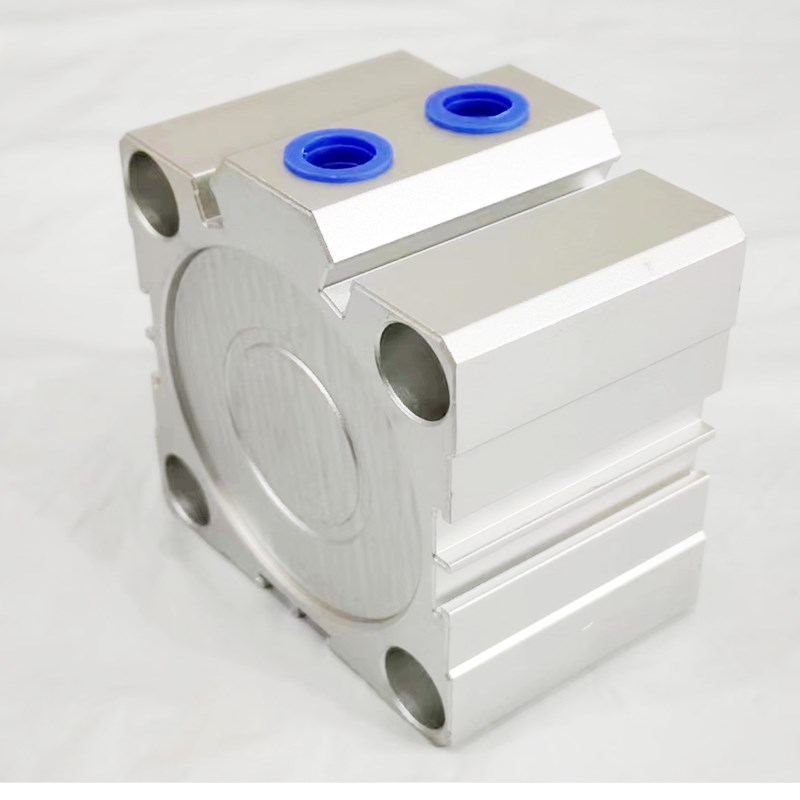 气动方型薄型气缸ACQ50X5X10X15X20X25X30X35X40X50X60X75X100S-B - 图2