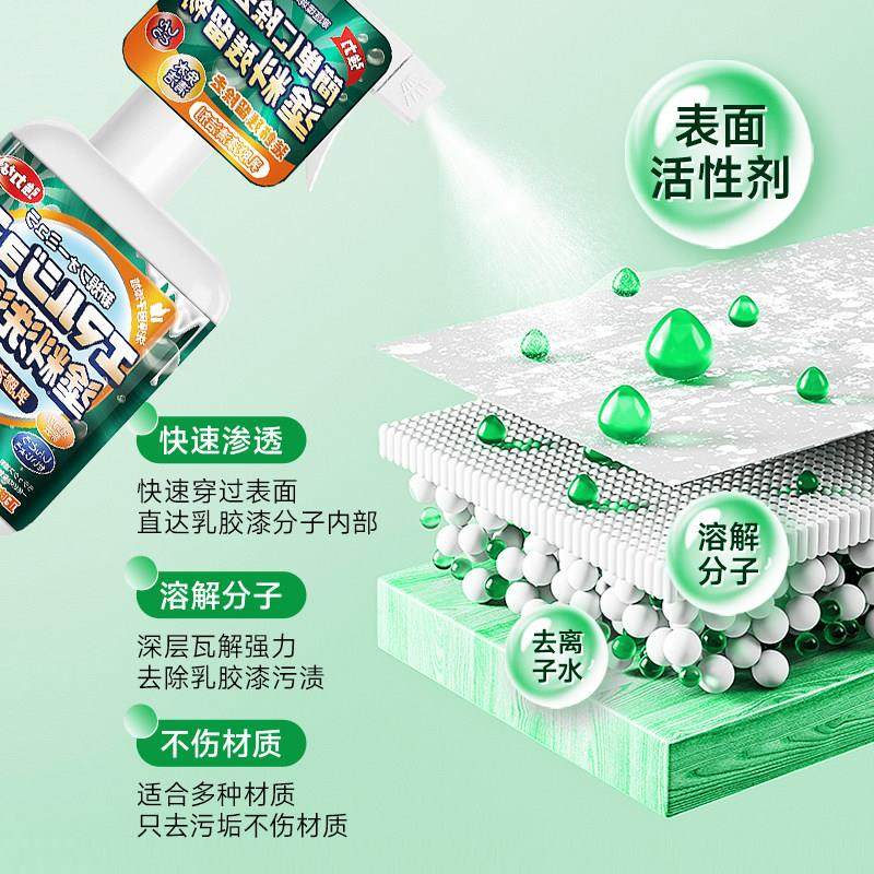 【日本黑科技】乳胶漆清洁剂去除油漆批土粉清洗瓷砖装修保洁神器,淘宝优惠券,粉丝福利购,淘宝优惠卷