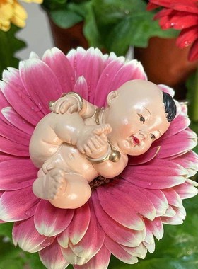 安床求子摆件 早生贵子福娃 婚庆祝福 助孕添丁四喜娃娃画送厂家