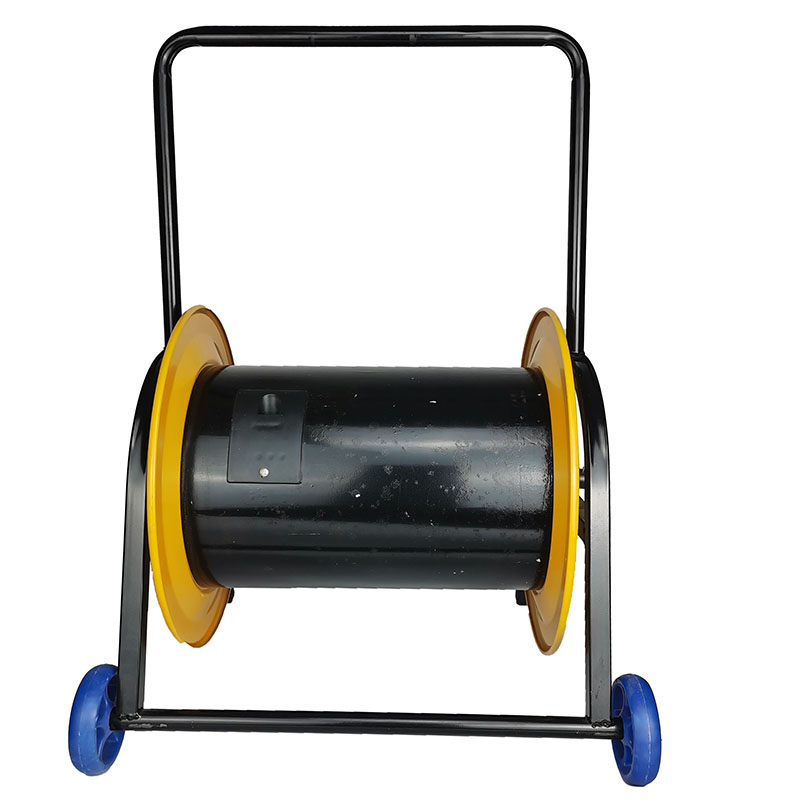 空盘加厚铁电缆线盘100米200米拖线盘卷线盘不带空开防摔大容量 - 图0