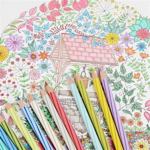 德国施德楼水溶性彩铅137 10C36/48美术绘画手绘水溶性彩色铅笔 - 图1