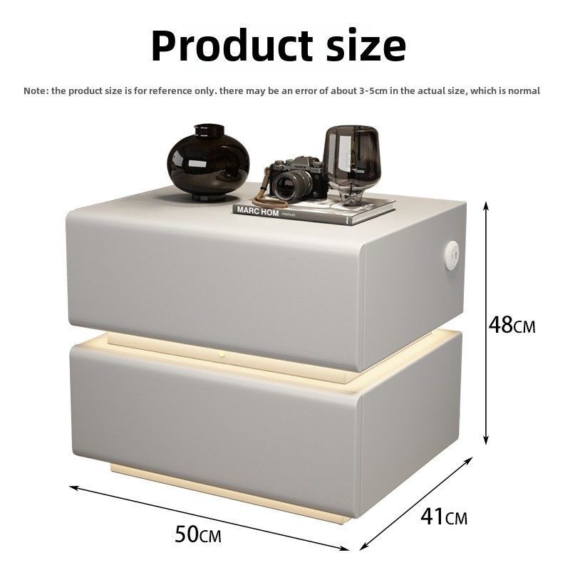 智能悬浮床头柜带感应灯家用卧室高级感落地免安装主卧简约现代,淘宝优惠券,粉丝福利购,淘宝优惠卷