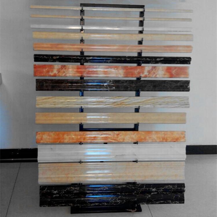 长雅展具MY-4311多片能抛光仿古瓷砖架瓷大理石地木功板石材踢脚 - 图1