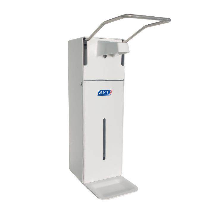 肘压式部消毒手器酒店家用壁机挂式860动按压洗手手消毒皂液,淘宝优惠券,粉丝福利购,淘宝优惠卷