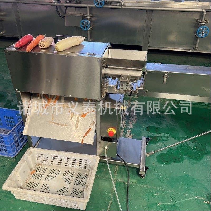 全自动胡萝卜削皮机生产厂家大型莲藕削皮机设备大产量 - 图2