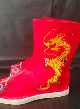 布龙靴子供奉龙鞋神仙鞋