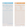 Card King microcomputer general time attendance card time card paper work card paper clock clock special paper attendance paper punch paper