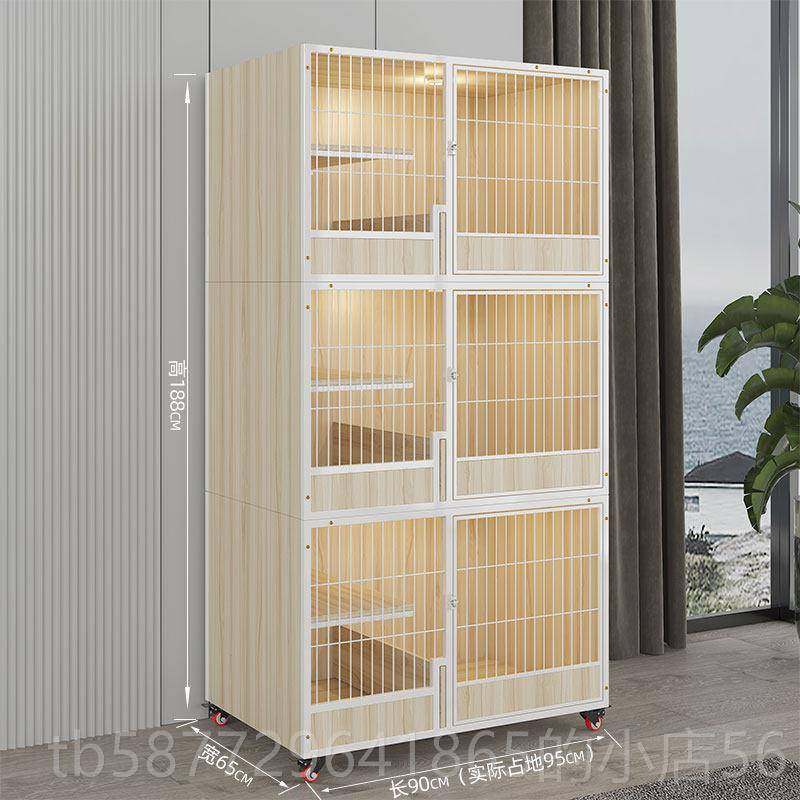 正品猫别子墅实木猫子猫猫笼豪华两层三层组柜合猫咪窝家用房繁育,淘宝优惠券,粉丝福利购,淘宝优惠卷