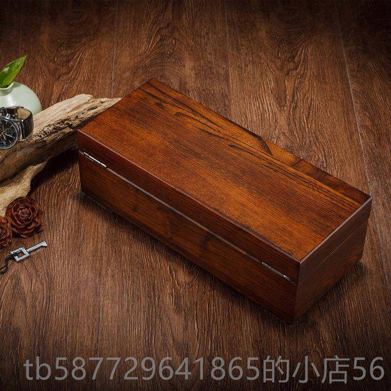 正品品夭桃展（饰）榆木紫榆纯实木质表盒五手只装机械表示收藏收,淘宝优惠券,粉丝福利购,淘宝优惠卷