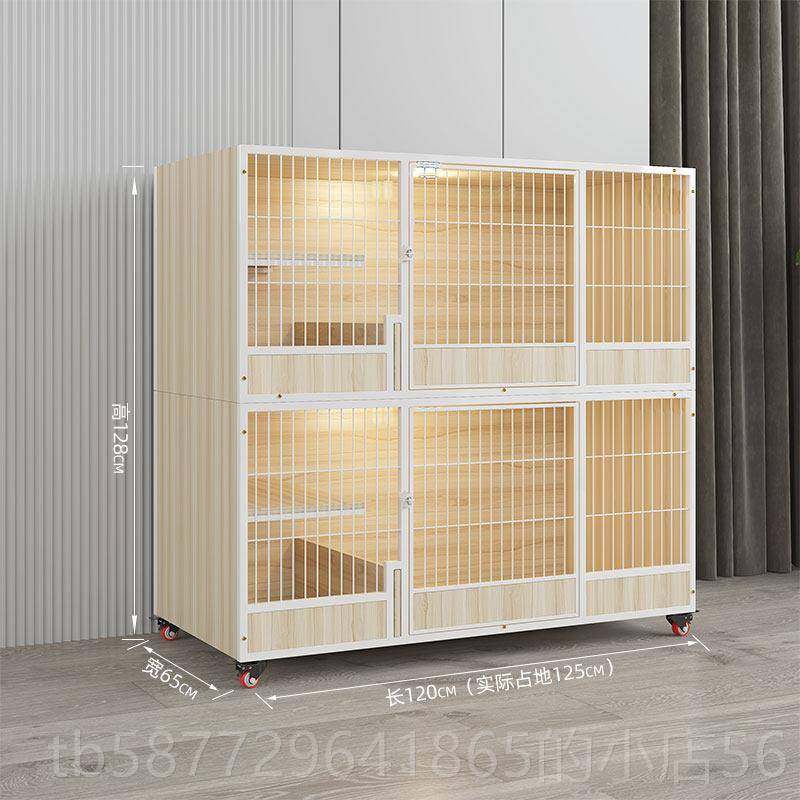 正品猫别子墅实木猫子猫猫笼豪华两层三层组柜合猫咪窝家用房繁育,淘宝优惠券,粉丝福利购,淘宝优惠卷