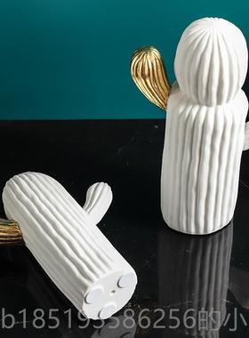 高档厅摆件家居饰品装客样板房摆设北意欧现代简约陶瓷创工艺品仙