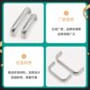Stainless steel solid thickened handle LS516 high temperature resistant chassis cabinet door exposed load-bearing oval handle handle