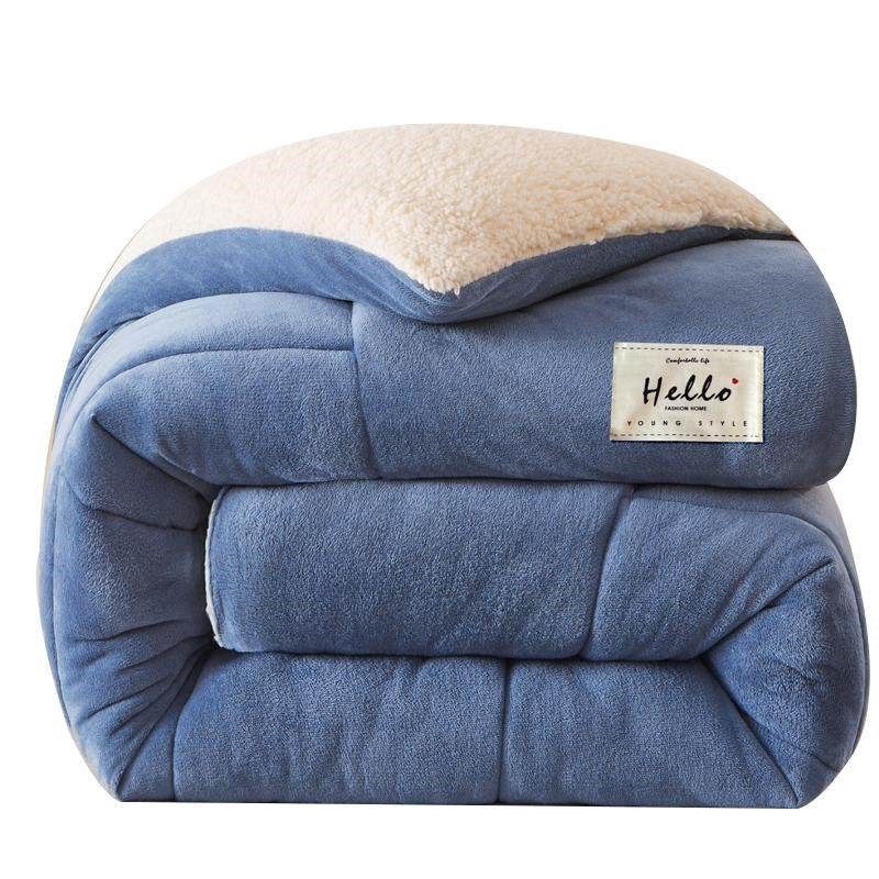 羊羔绒被子2025新款冬季棉被被芯冬天宿舍单人秋冬被加厚保暖10斤,淘宝优惠券,粉丝福利购,淘宝优惠卷
