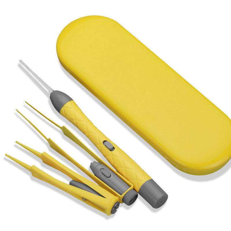 宝宝成人硅胶软头发光掏耳勺套装儿童采耳工具可视充电挖耳勺耳镊,淘宝优惠券,粉丝福利购,淘宝优惠卷