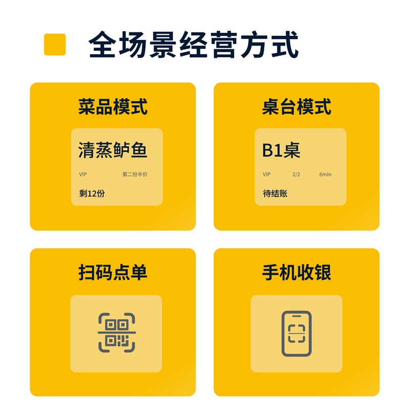 Meituan takeaway cash register, scan code ordering all-in-one machine, fast food milk tea ordering machine, noodle shop ordering system