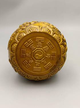 古韵斋仿古貔貅葫芦一对古玩铜器收藏铜摆件家居装饰工艺品