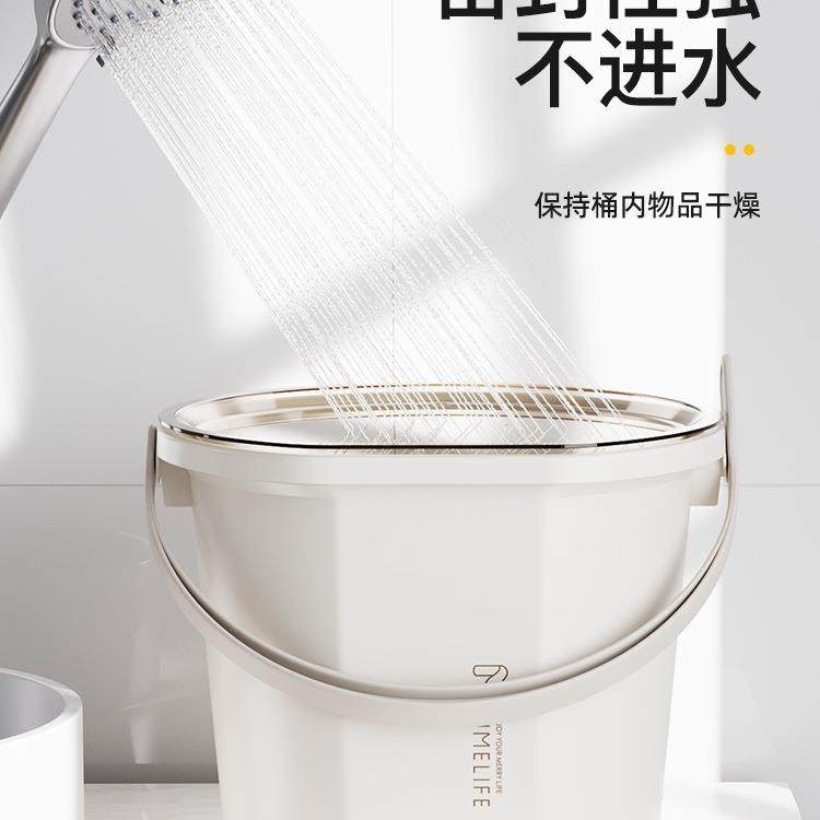 水校洗桶脸盆套装洗衣学桶生宿舍洗漱三件套住澡用75品盆带盖盆桶,淘宝优惠券,粉丝福利购,淘宝优惠卷