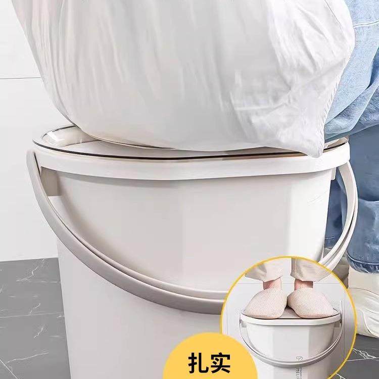 水校洗桶脸盆套装洗衣学桶生宿舍洗漱三件套住澡用75品盆带盖盆桶,淘宝优惠券,粉丝福利购,淘宝优惠卷