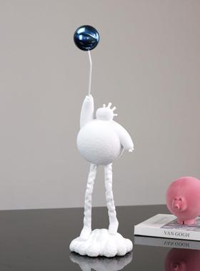 柜现代家居软装泡物PXT雕塑摆件样板间泡售楼处客厅玄关壁柜酒摆