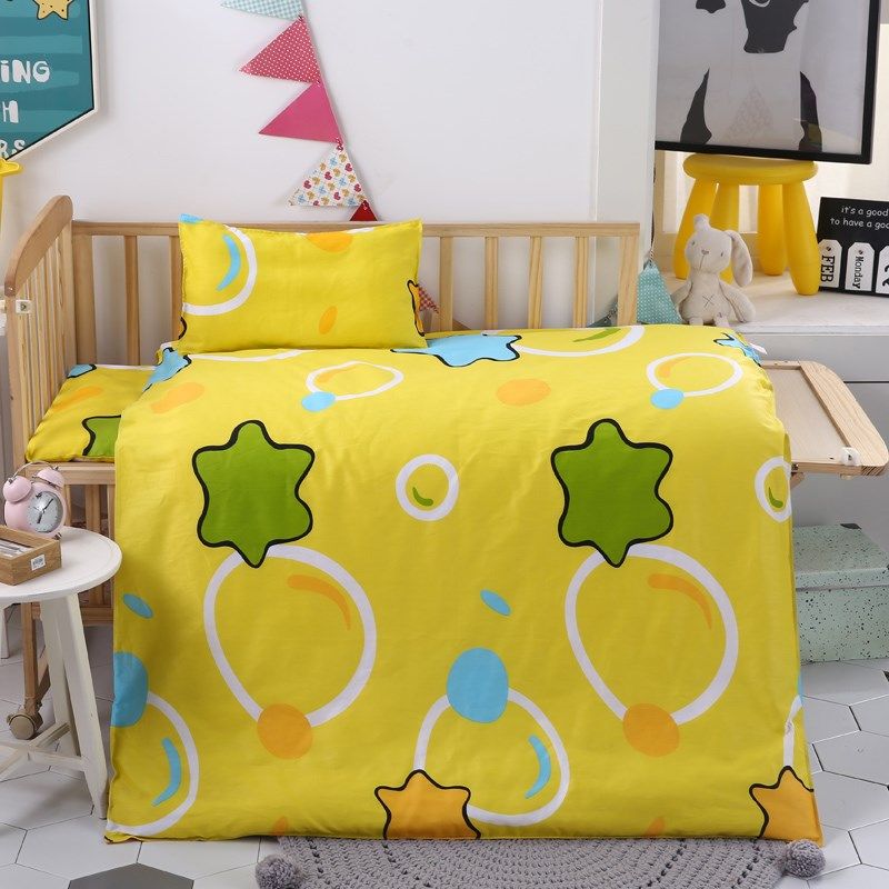 幼儿园被子三件套纯棉宝宝午睡专用床褥子全棉儿童床上用品六件套,淘宝优惠券,粉丝福利购,淘宝优惠卷