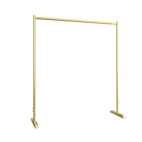 服装店展示架落地式可伸缩龙门架女装专用简易货架折叠升降挂衣杆 - 图3