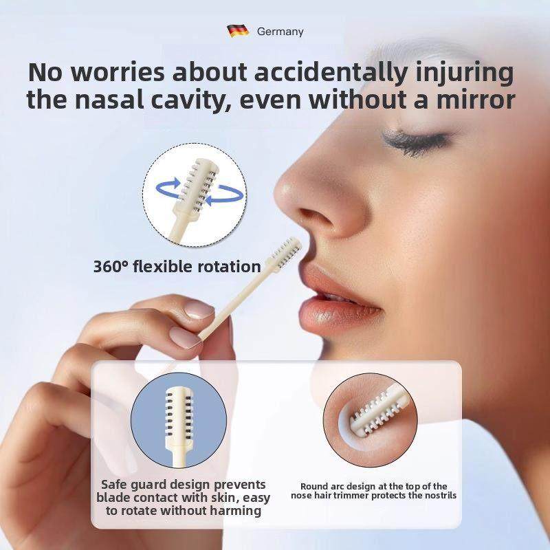 德国剪鼻毛专用剪刀梳齿鼻毛刀清理鼻孔修剪鼻毛剃刀男女用修剪器,淘宝优惠券,粉丝福利购,淘宝优惠卷