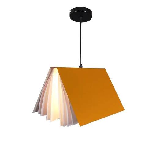 创意书本吊灯图书馆书籍造型灯书店阅览饰装饰餐厅吊灯艺术橱窗灯 - 图3