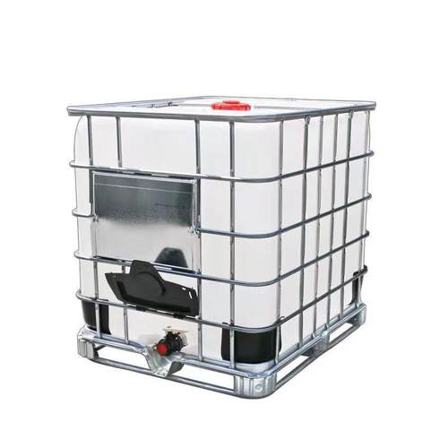 吨桶1000升塑料桶加厚IBC吨桶带铁架耐酸化工桶集装方桶方桶水桶 - 图3