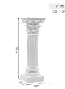 高档希腊古神居庙建件筑模型装饰摆家城客厅博古架办公室树脂雕塑