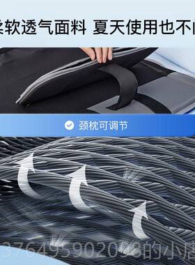 新款浩明四代按摩床垫颈椎气压背部腰多部颈椎功何能全身揉捏用家