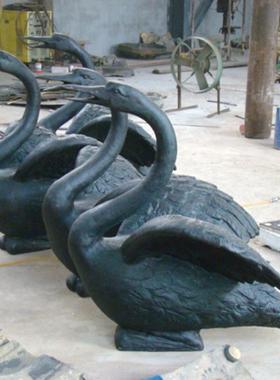 铸铜动物马群雕塑户外公园铸铜喷泉水池景观雕塑大型铜花雕摆件