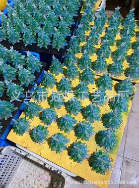 圣诞树橱窗树脂摆件圣诞树装饰品摆件设计装修家居圣诞树led摆件