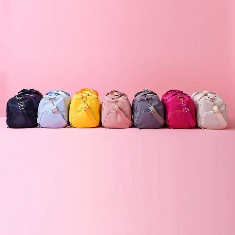 Travel bag dry and wet separation sports yoga bag fitness bag large capacity short trip training LOGO