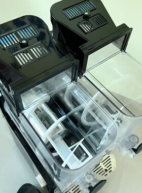 304镜面不锈钢一机三用温度可调雪蓉机沙冰冷饮雪融机多功能
