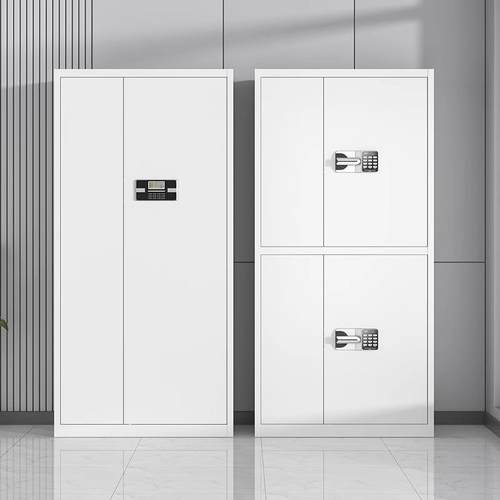 子保密电柜钢制资柜ZR-339带锁办公室凭证柜指料纹锁财务码密柜矮 - 图0