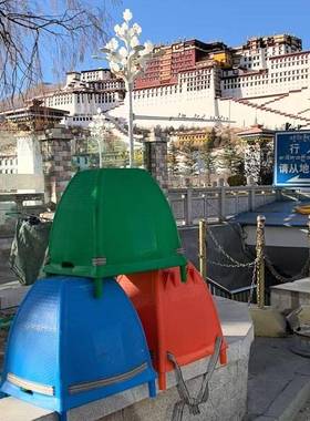 背塑带篓料牛10231908粪牧区捡不漏水专无用加大加厚背款藏式