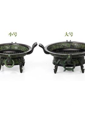 古青铜器新款铜宝聚F8757MMJ盆摆设件明文炉工仿艺品摆装饰品客厅
